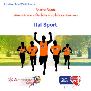 Mizuno Run Life Roma, Abekom sport, Naturaid, Force Crownhealth